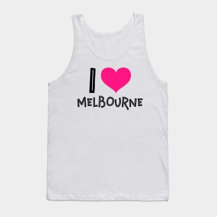I love Melbourne Tank Top